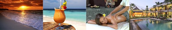 Beach Cocktails, Massage and Luxury
